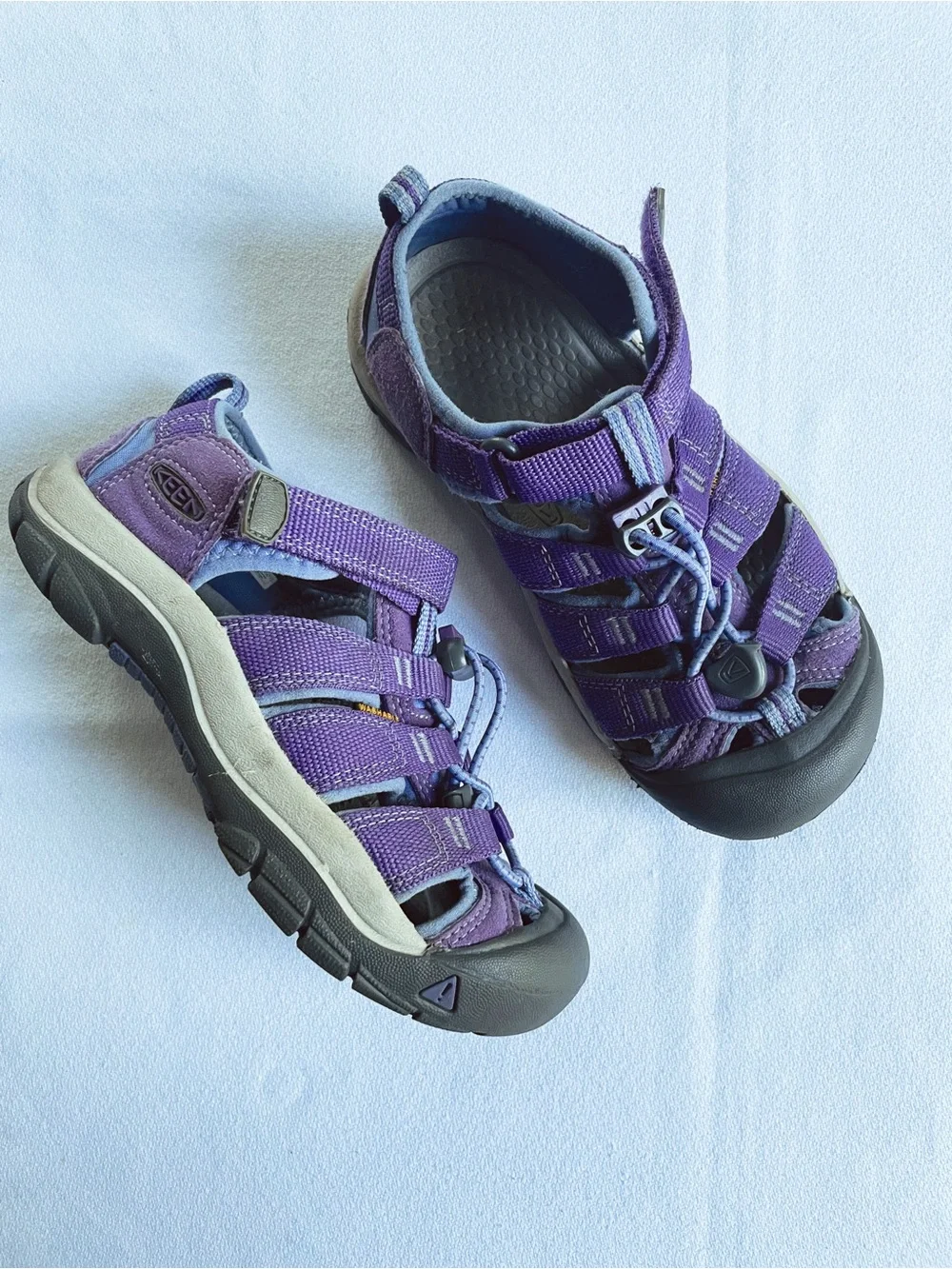 KEEN Newport H2 Waterproof Hiking Sandals Purple Kids Size 1 Shoe Hiking Outdoor